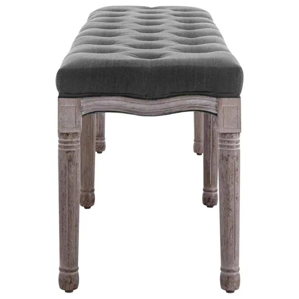 Padded Storage Bench with Solid Wood Frame