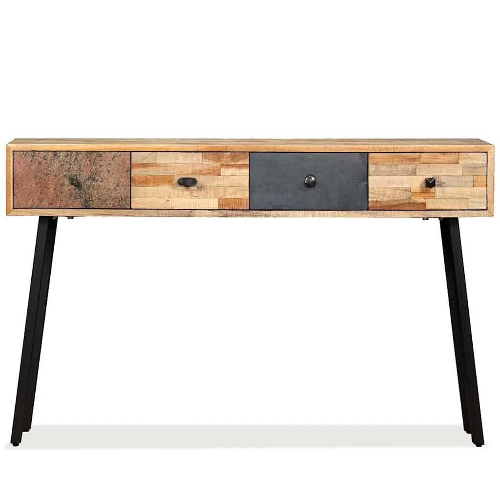 Vintage Console Table 120x30x76cm Solid Reclaimed Teak