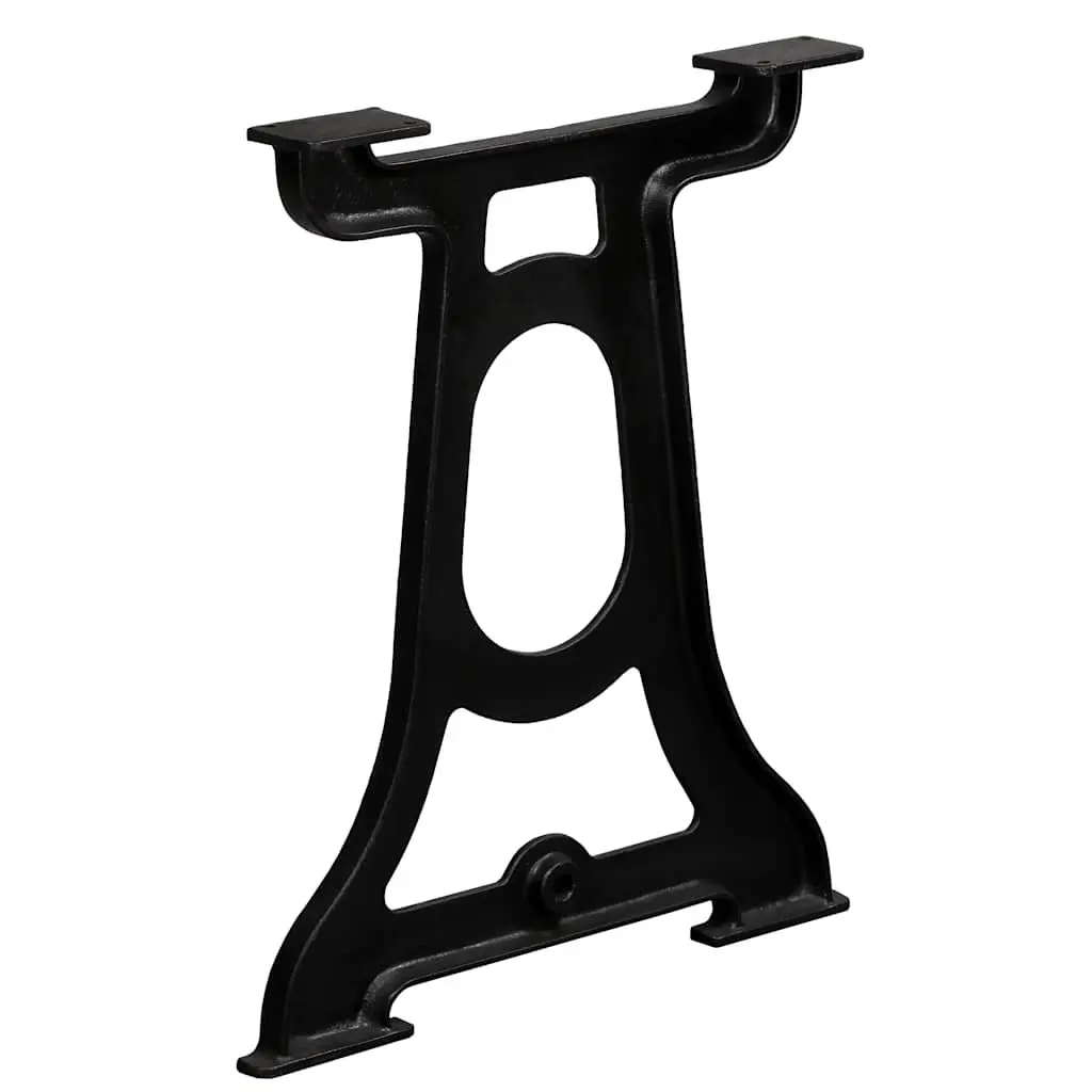 Industrial Black Y-Frame Table Legs for Dining Tables