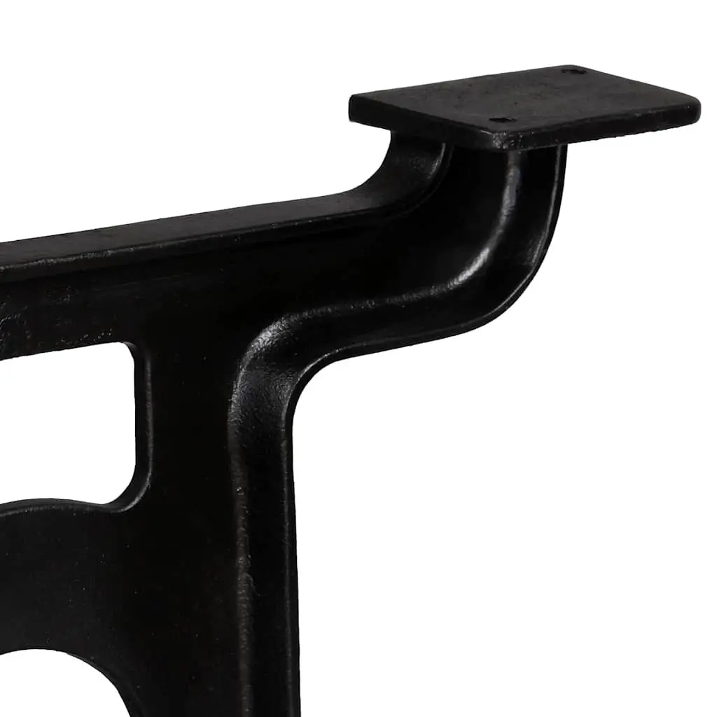 Industrial Black Y-Frame Table Legs for Dining Tables