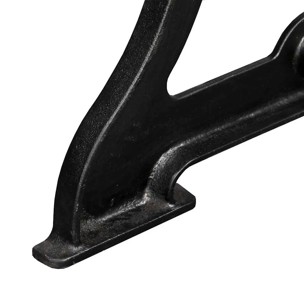 Industrial Black Y-Frame Table Legs for Dining Tables