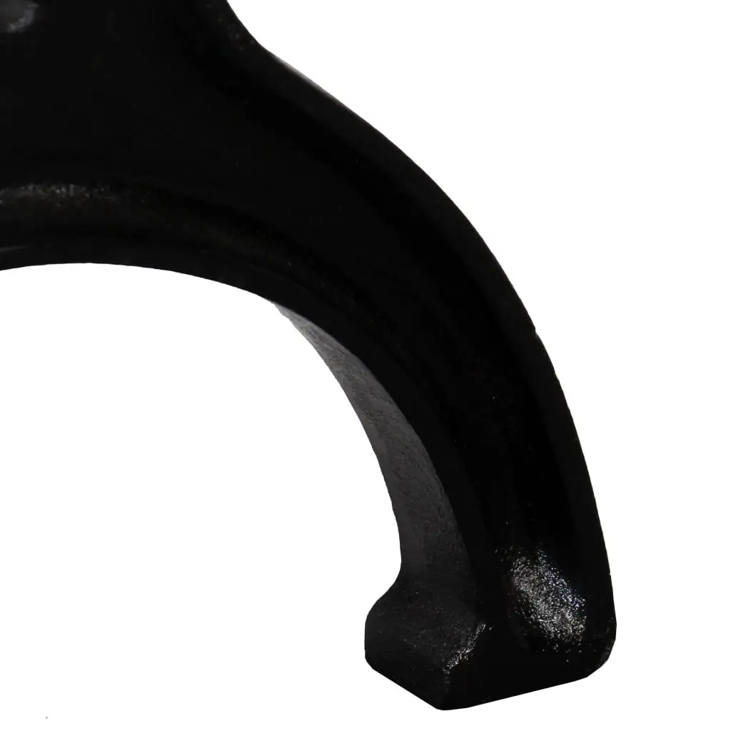 Bench Legs Cast Iron Black Industrial Style X-Frame 2 Piece