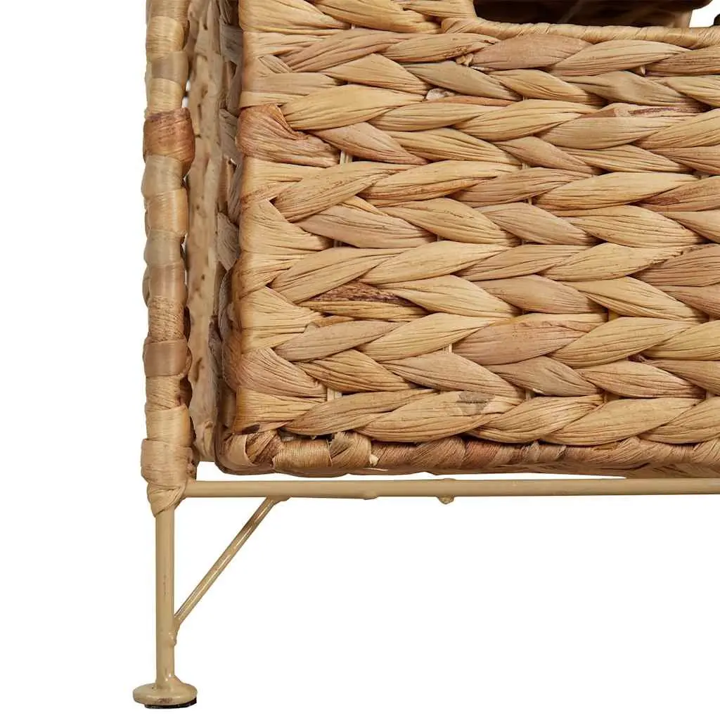Storage Cabinet with 6 Baskets in Brown