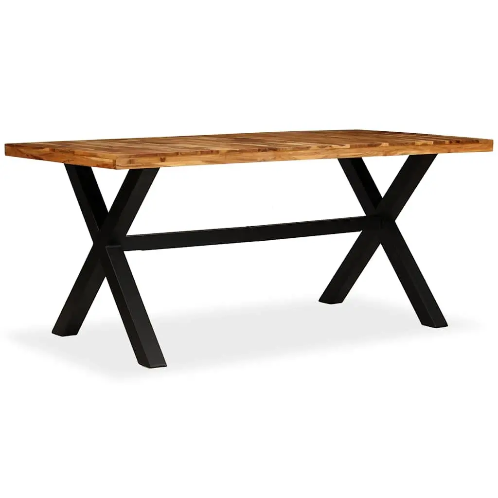 Solid Acacia Mango Wood Dining Table 180x90 cm