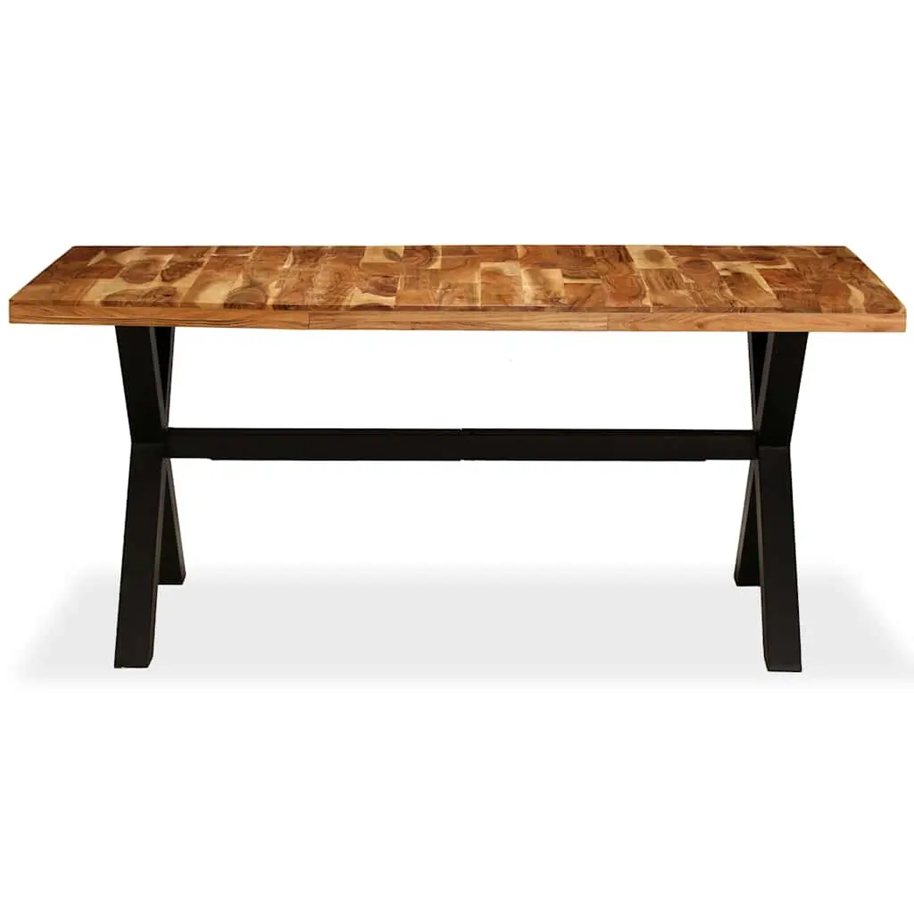 Solid Acacia Mango Wood Dining Table 180x90 cm