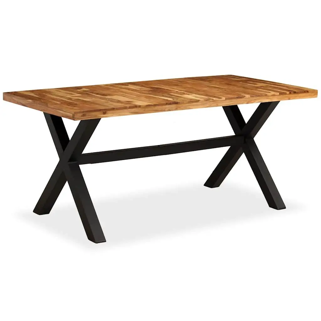 Solid Acacia Mango Wood Dining Table 180x90 cm
