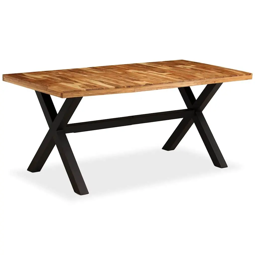 Solid Acacia Mango Wood Dining Table 180x90 cm