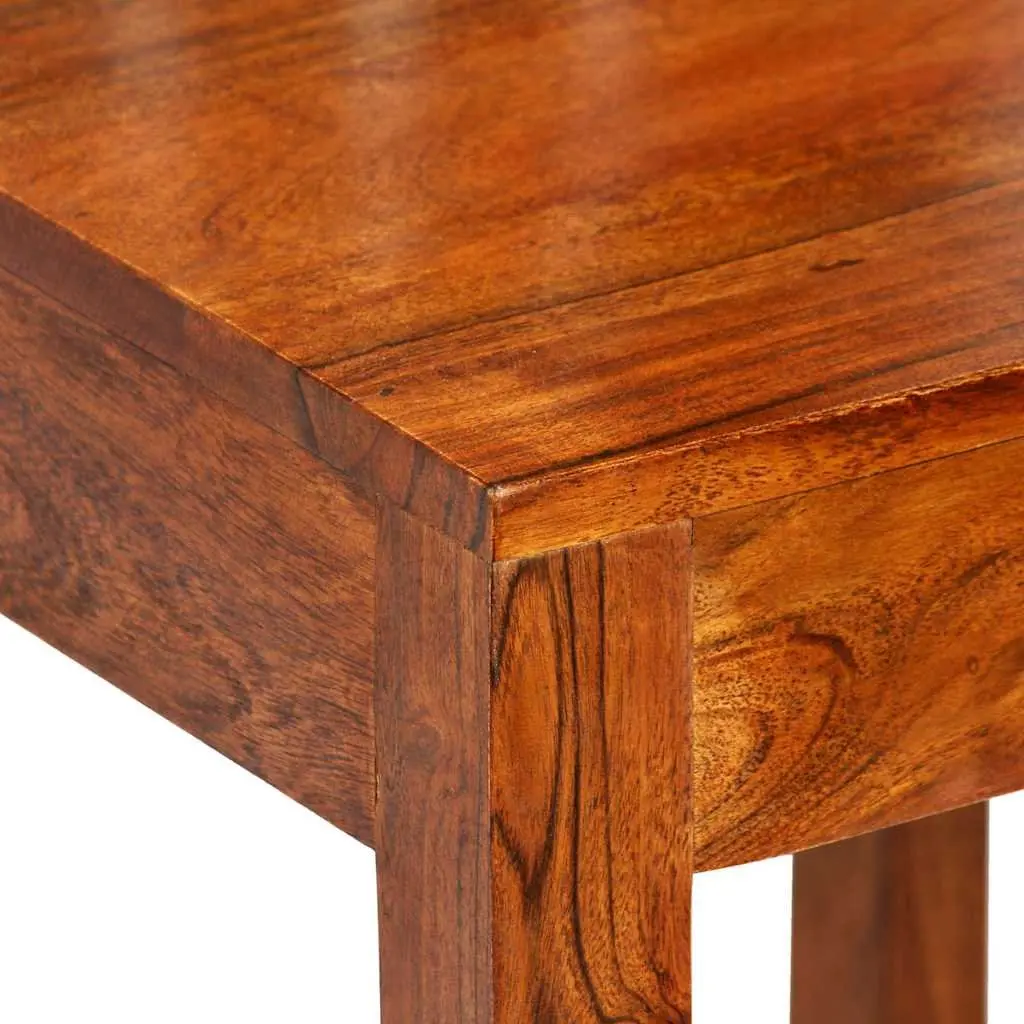 Solid Wood Dining Chairs 2 pcs Modern Kitchen Honey