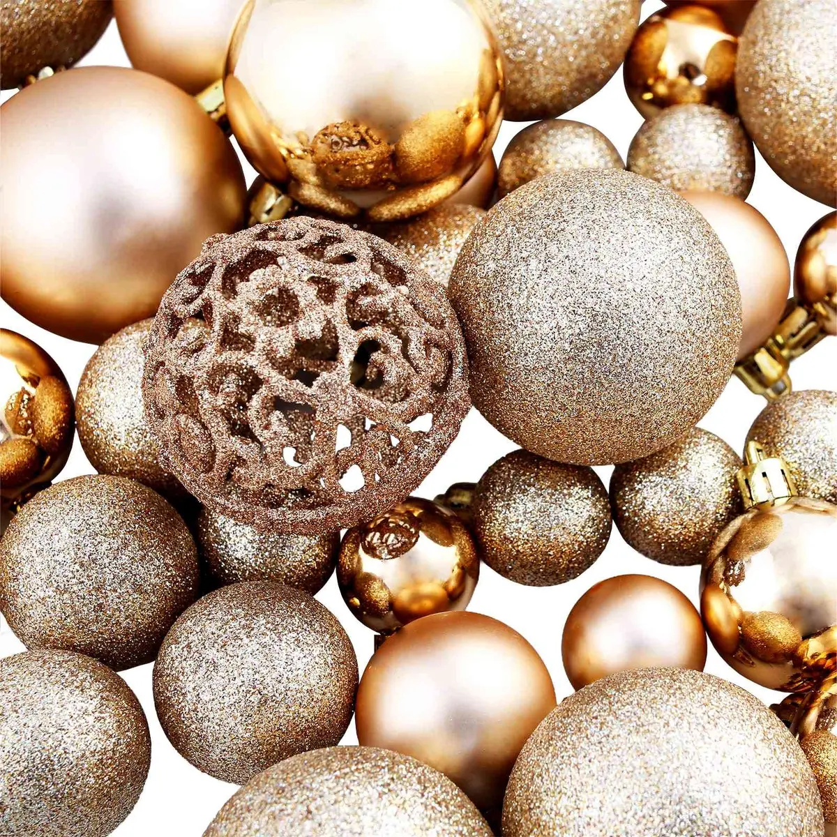 Shatterproof Christmas Ball Ornament Set 100 Piece