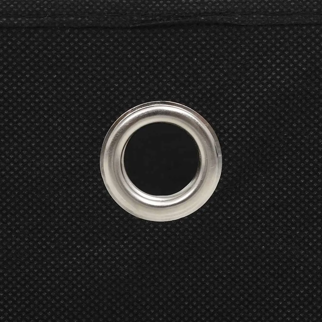 Non-woven Storage Boxes 10 Pack in Black