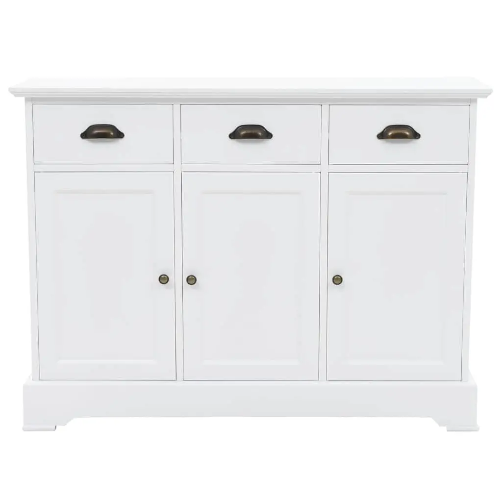 Sideboard MDF Pinewood 105 x 35 x 77.5 cm White