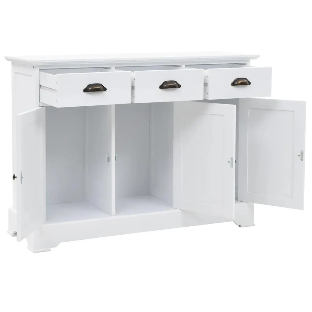 Sideboard MDF Pinewood 105 x 35 x 77.5 cm White