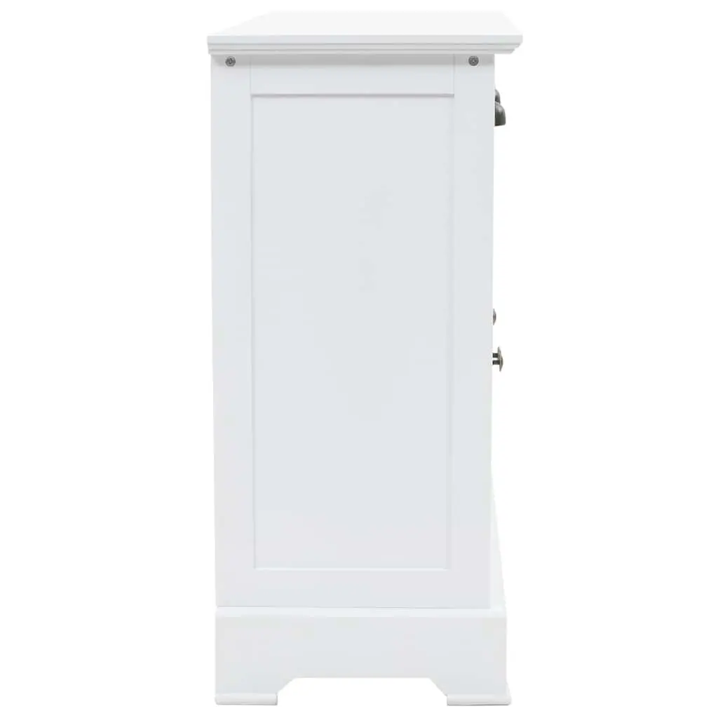 Sideboard MDF Pinewood 105 x 35 x 77.5 cm White