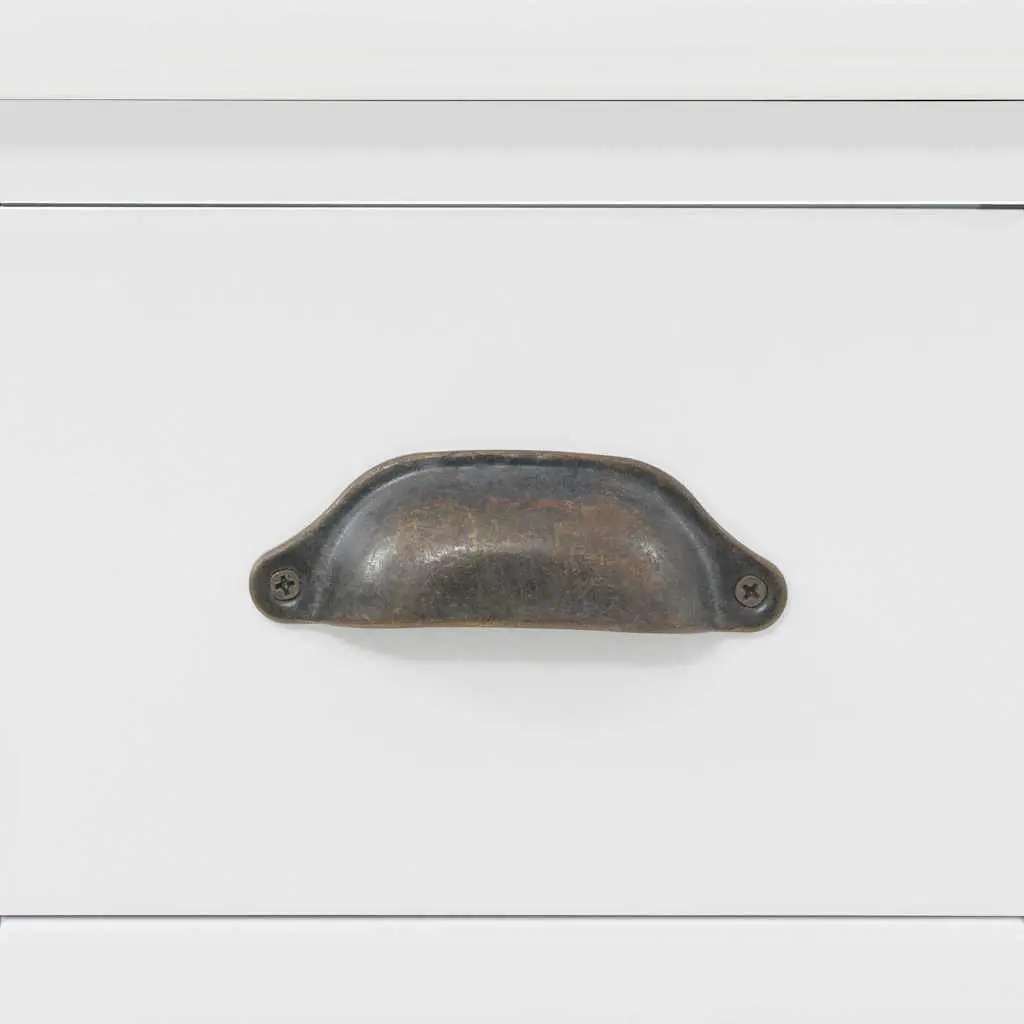 Sideboard MDF Pinewood 105 x 35 x 77.5 cm White