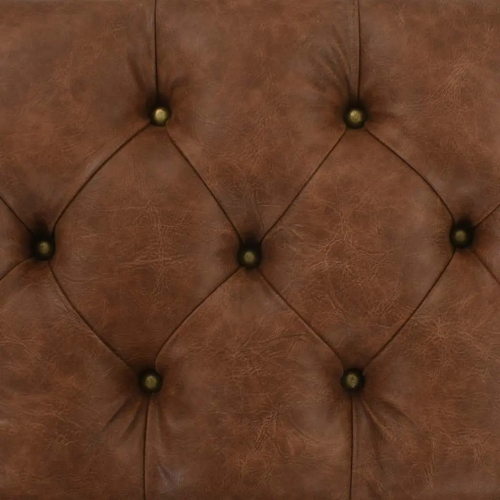 Storage Bench with Tufted Cushion and Wheels