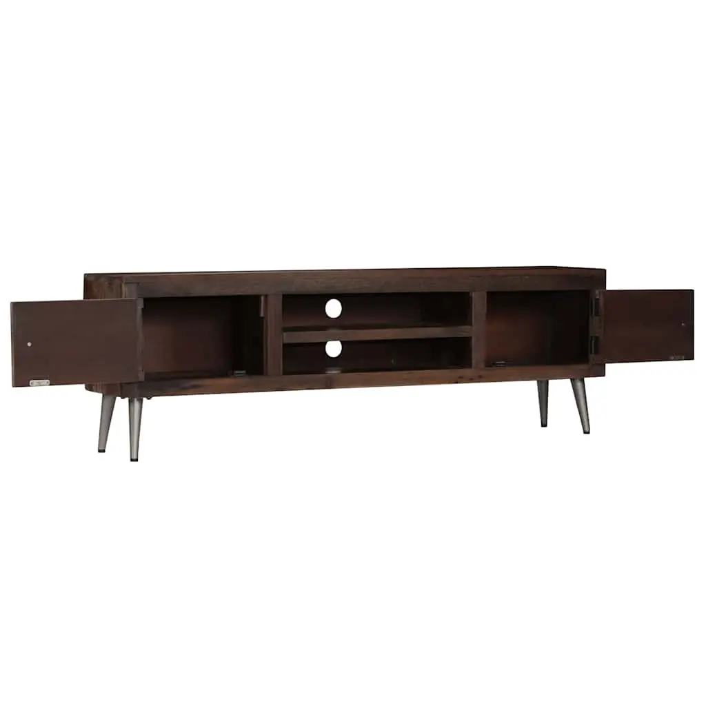 TV Cabinet Solid Reclaimed Wood 140x30x45cm Brown