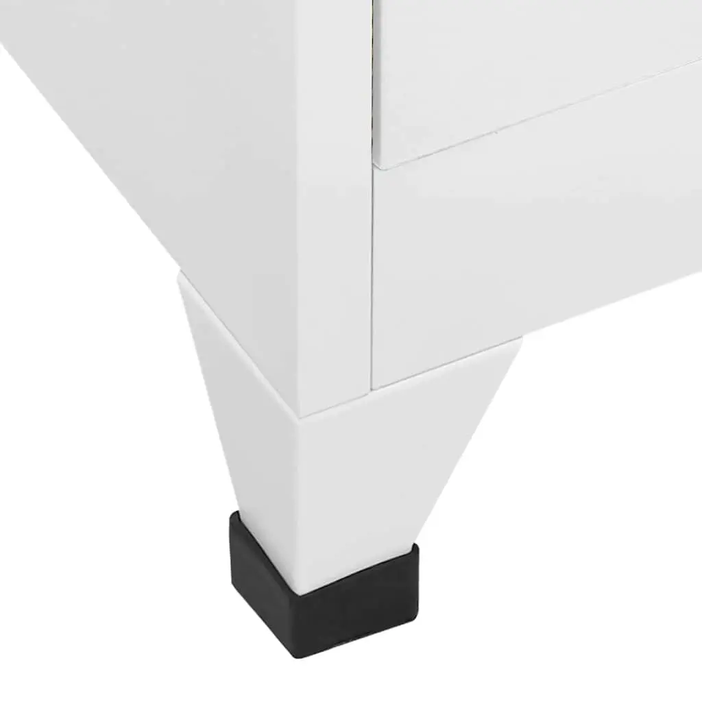Metal Locker Cabinet with 18 Lockable Compartments