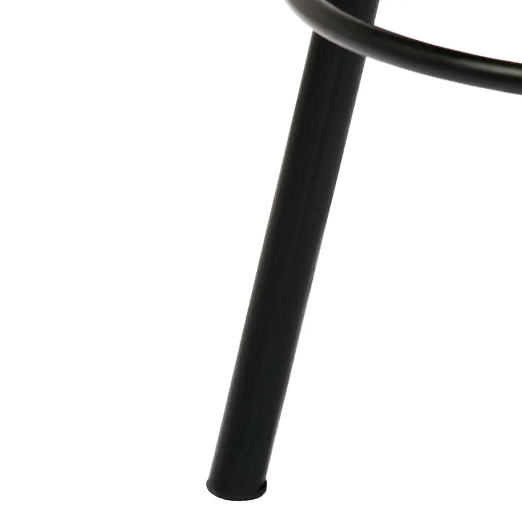 4-Piece Bar Stools Set Made of Solid Mango Wood