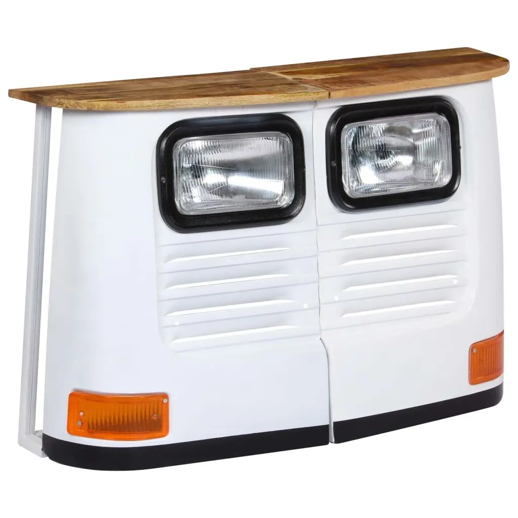 Industrial Rustic Mango Wood Sideboard with Steel Frame
