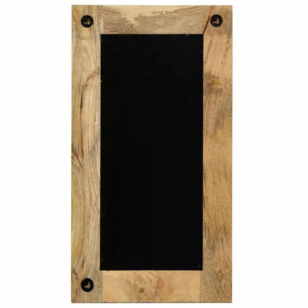50x110 cm Solid Mango Wood Frame Mirror for Vintage Appeal