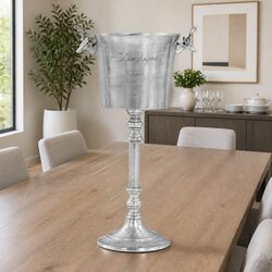 Aluminium Champagne Cooler with Deer Handles