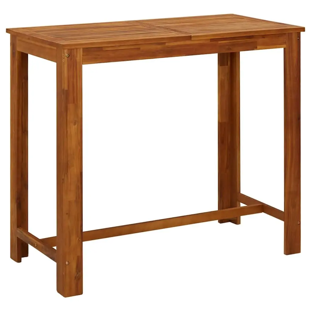 Solid Wood Bar Table for Kitchen and Dining Room