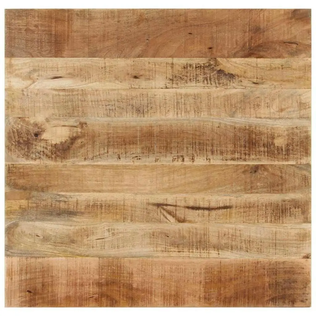 Solid Mango Wood Dining Table for Farmhouse Style