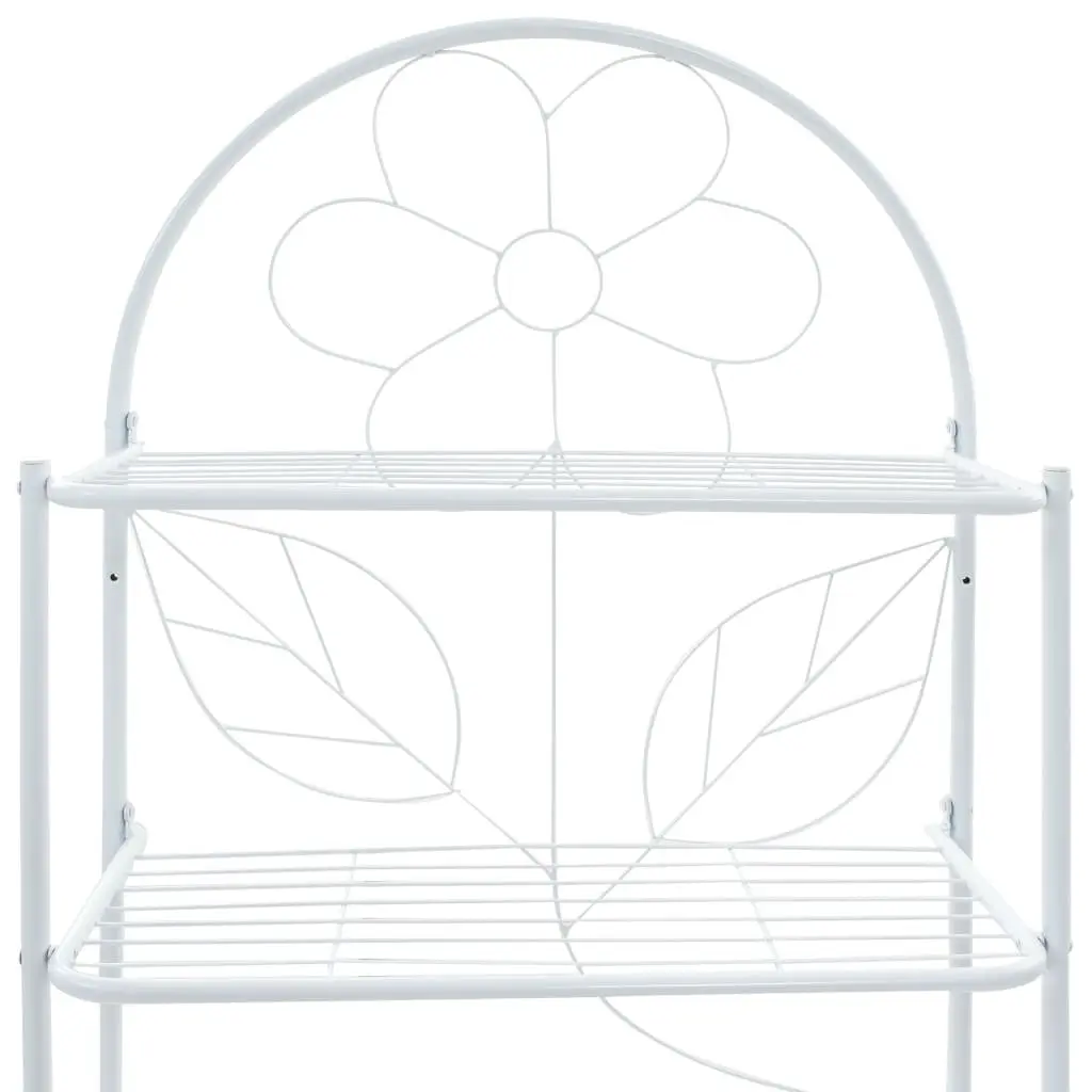Toilet Rack Steel 60 x 33 x 174 cm White Bathroom Storage Organizer Towel Holder Over Tank Stand