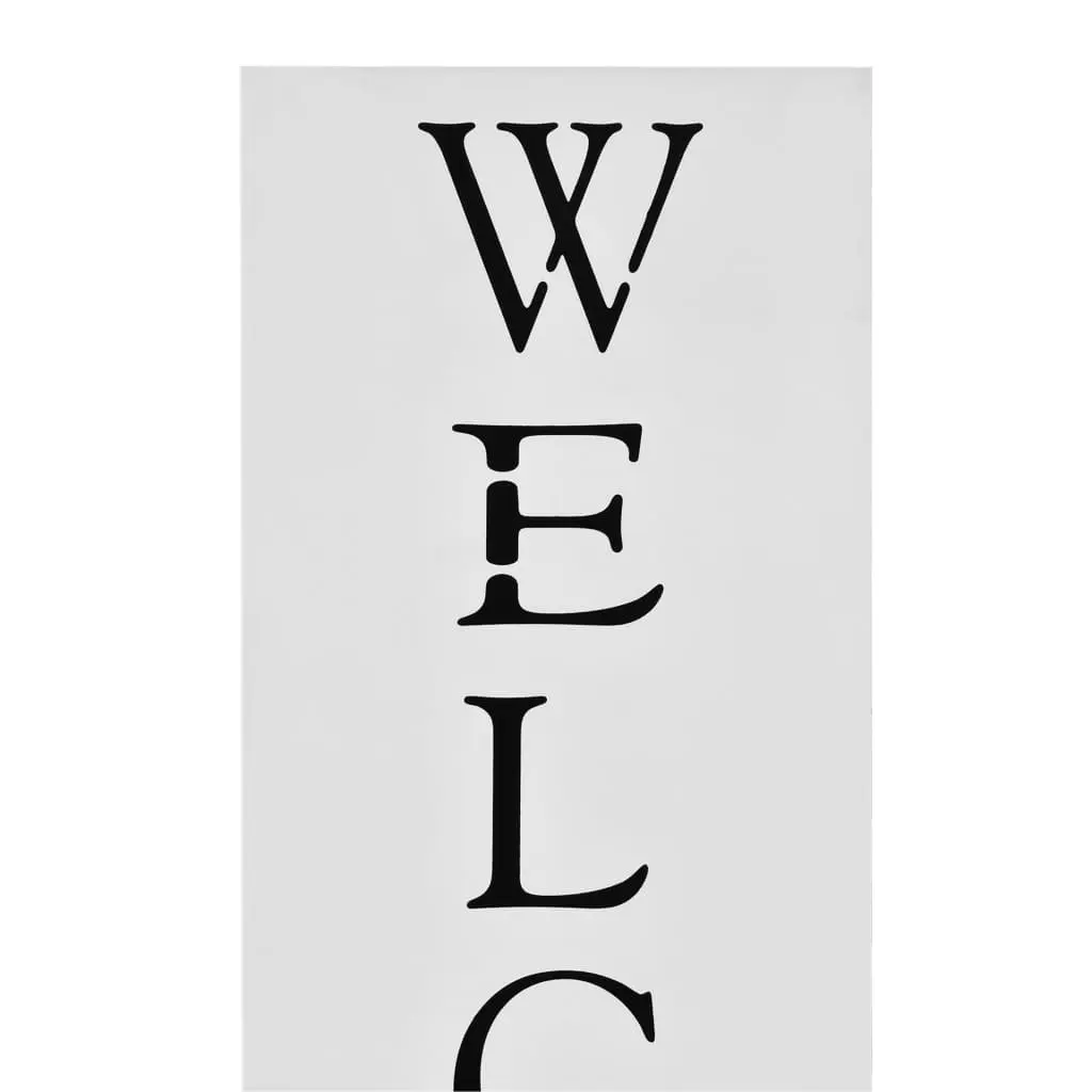 Umbrella Stand Steel White Modern