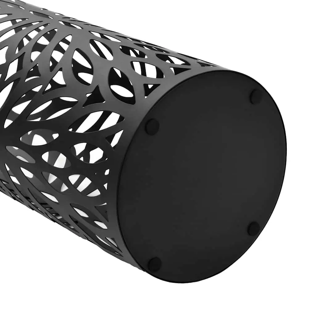 Black Umbrella Stand with Removable Drip Tray