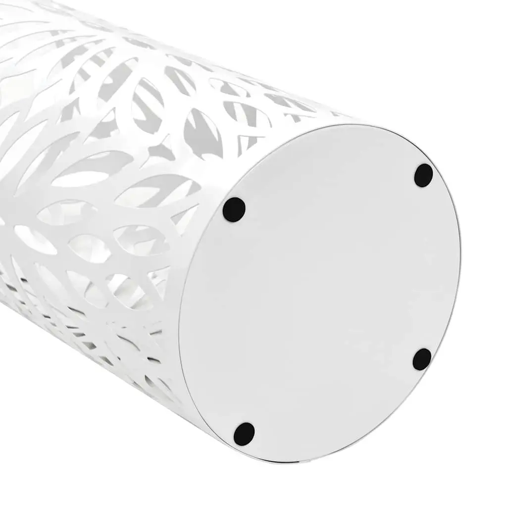 Umbrella Stand Powder-coated Steel White