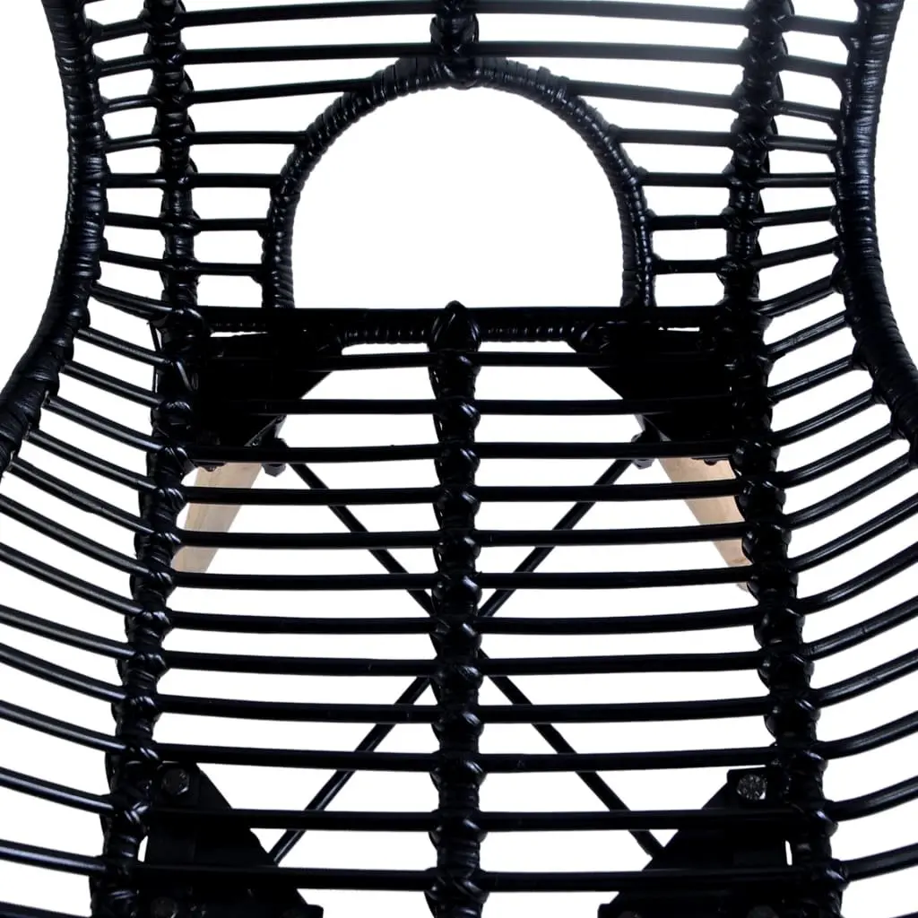 Natural Rattan Dining Chairs Set of 2