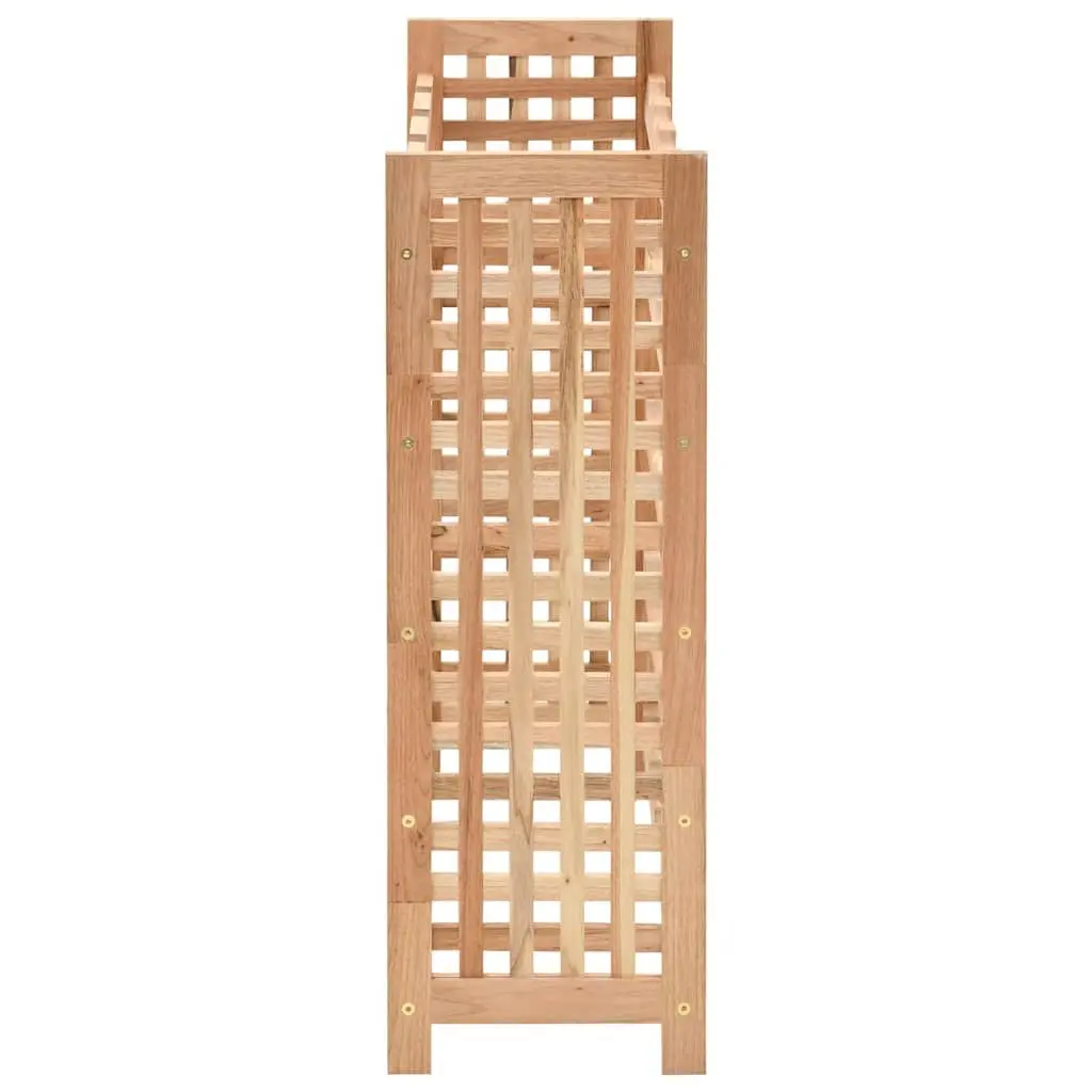 5-Tier Wine Rack for 25 Bottles in Solid Walnut
