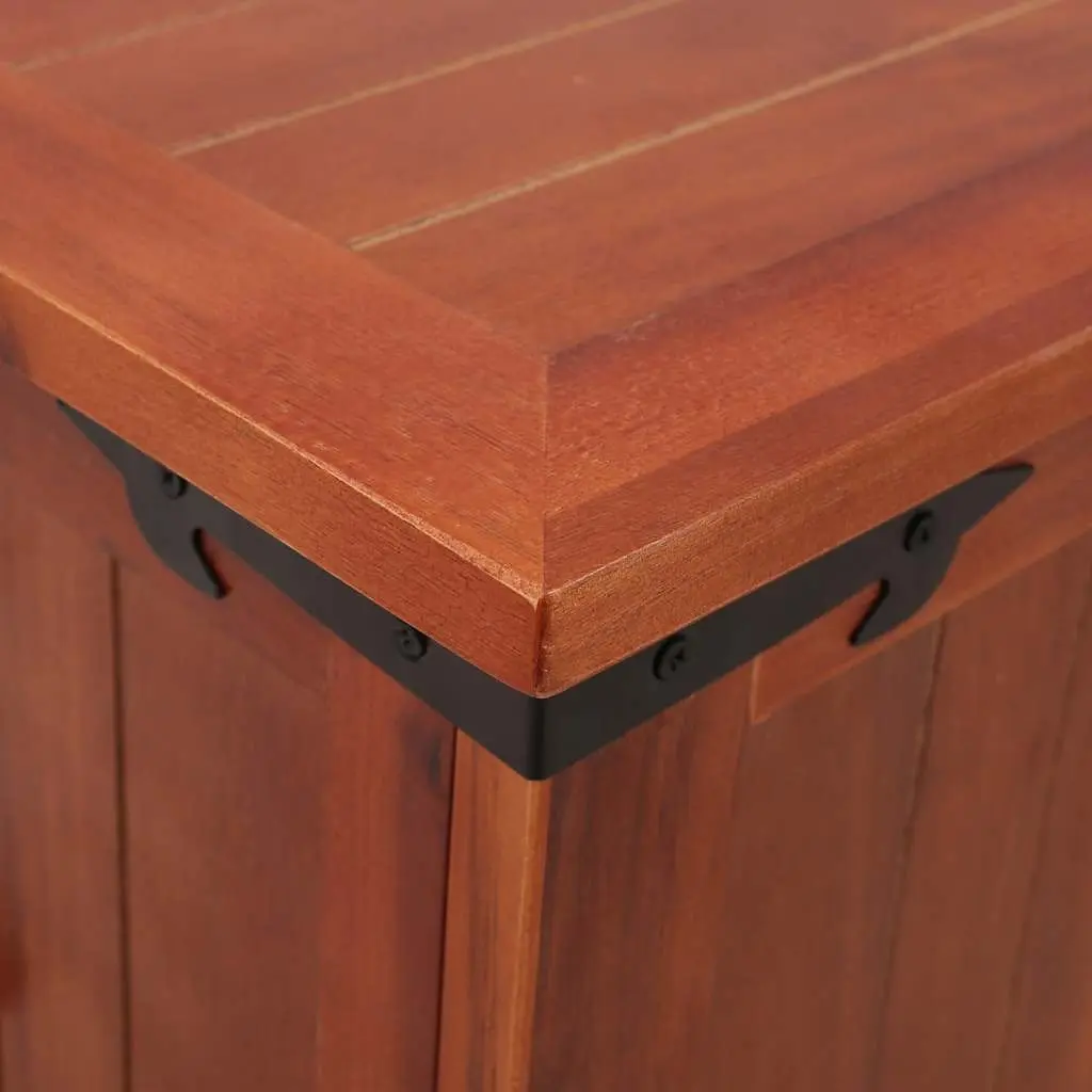 Storage Chest Solid Acacia Wood Brown Bedroom Living Room Furniture Box