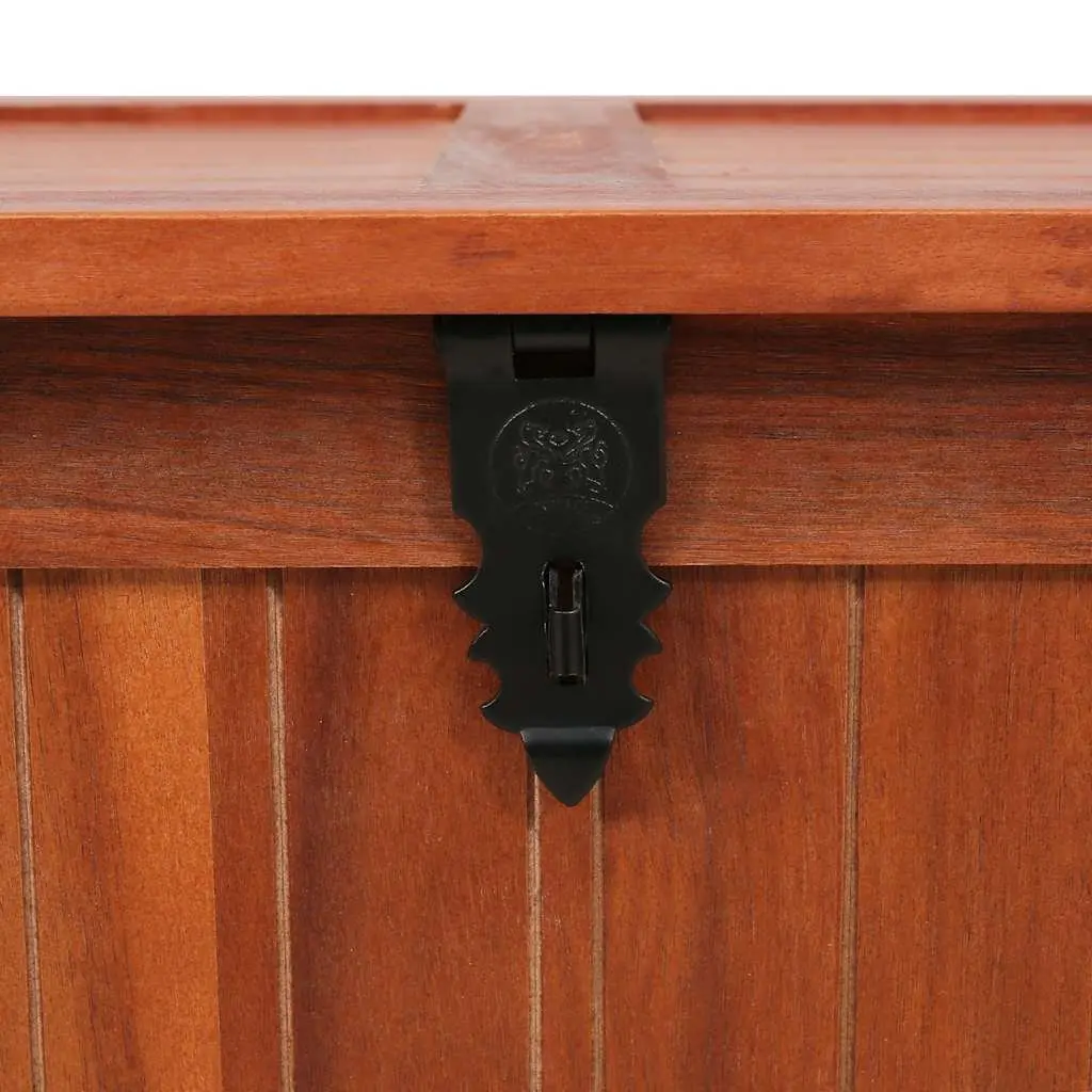 Storage Chest Solid Acacia Wood Brown Bedroom Living Room Furniture Box