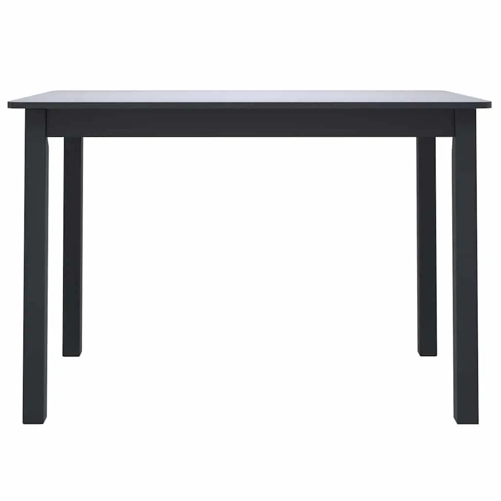 Solid Rubber Wood Dining Table for Kitchen and Dining Room