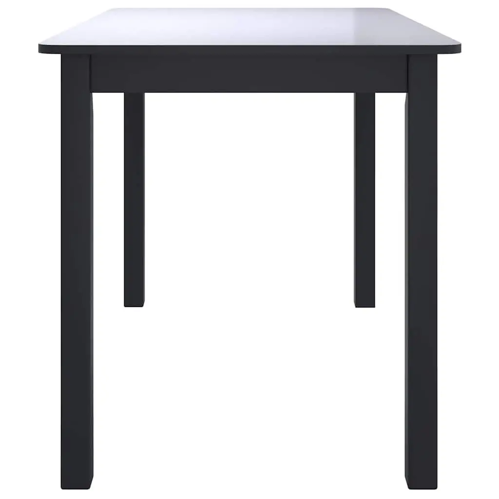 Solid Rubber Wood Dining Table for Kitchen and Dining Room