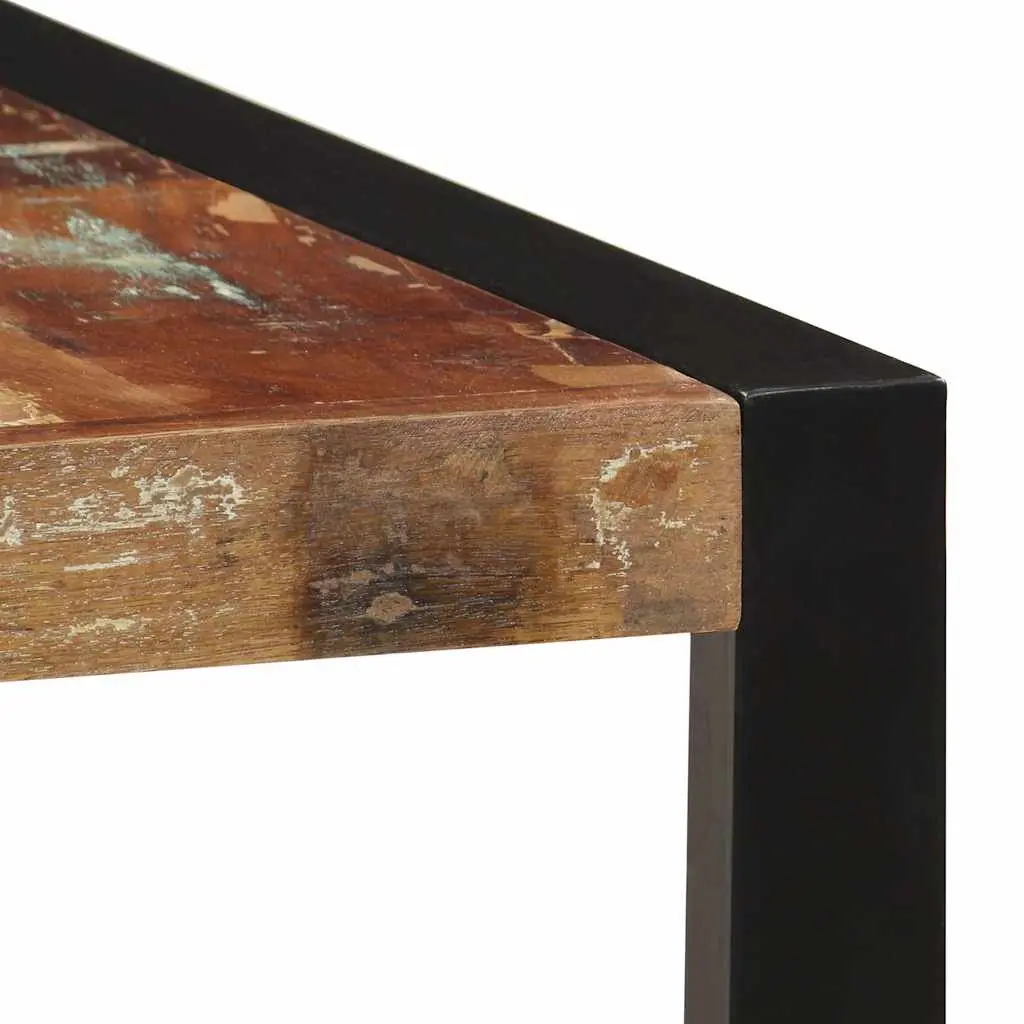 Rustic Solid Reclaimed Wood Dining Table 160x80x75 cm