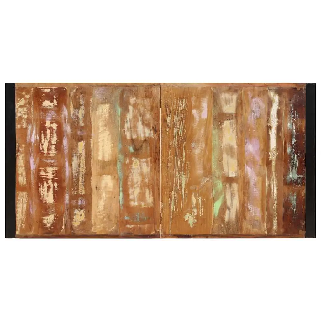 Rustic Solid Reclaimed Wood Dining Table 160x80x75 cm