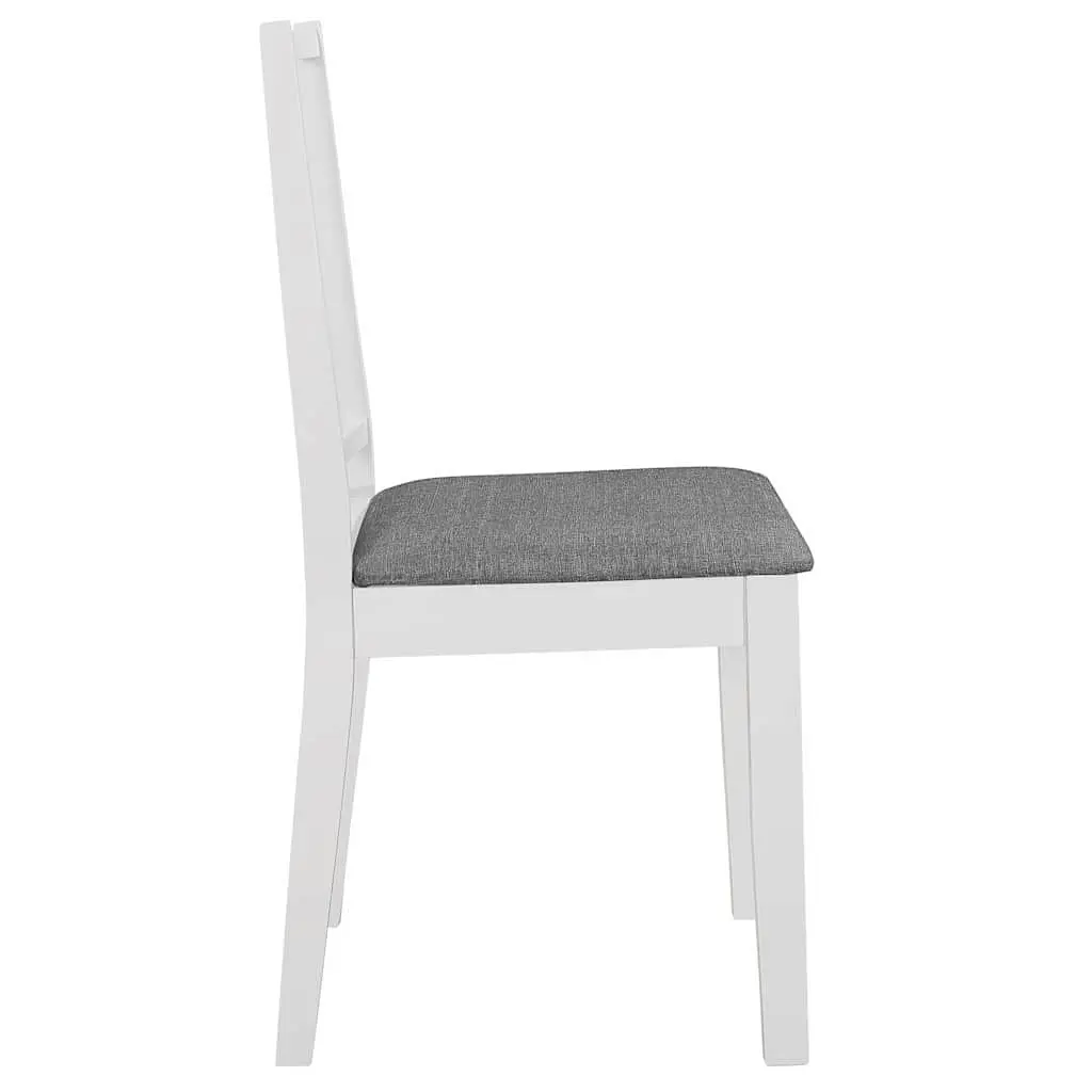 Solid Wood Dining Chairs with Cushions, Set of 4