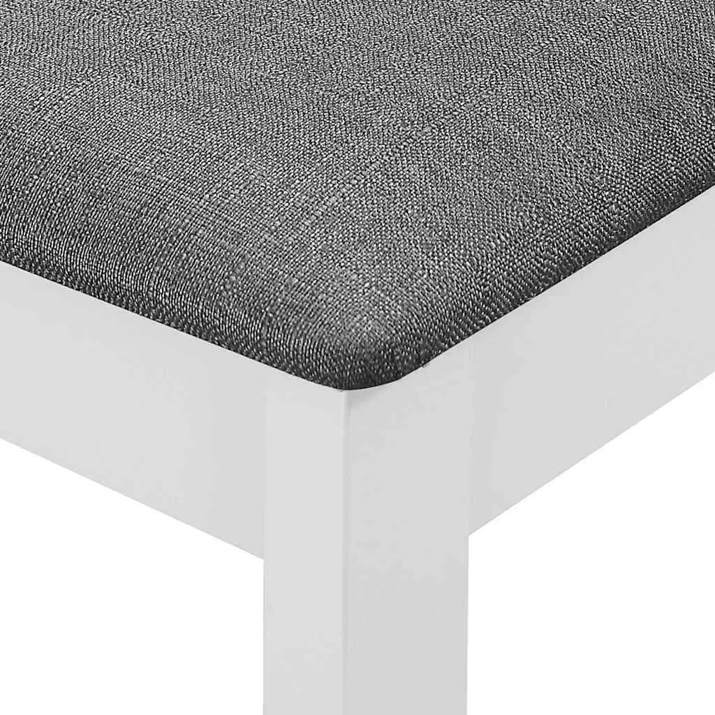 Solid Wood Dining Chairs with Cushions, Set of 4