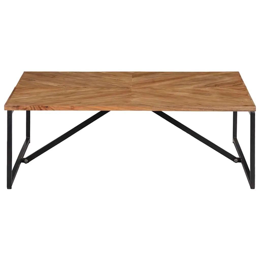 Solid Acacia Wood Coffee Table 110x110x36 cm