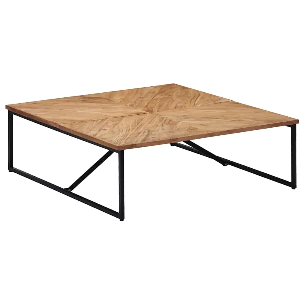 Solid Acacia Wood Coffee Table 110x110x36 cm
