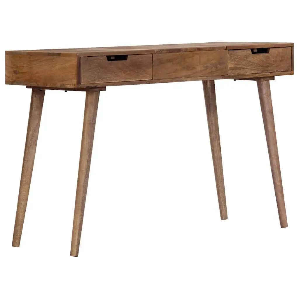Dressing Table 112x45x76 cm Bedroom Vanity with Mirror 2 Drawers 4 Compartments