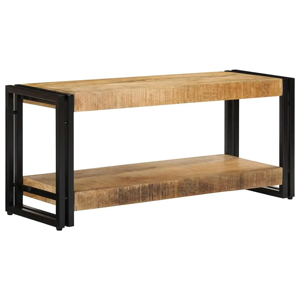 Antique Style TV Cabinet 90x30x40cm Solid Mango Wood