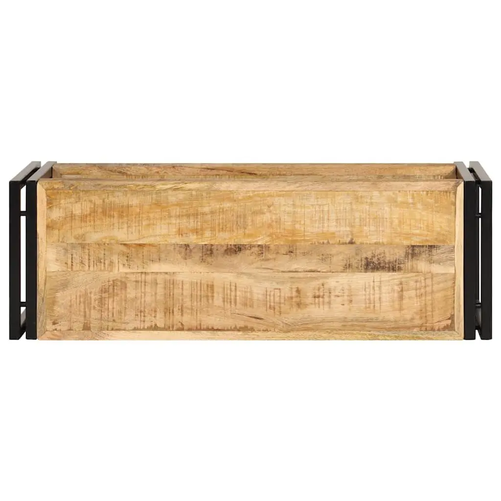Antique Style TV Cabinet 90x30x40cm Solid Mango Wood