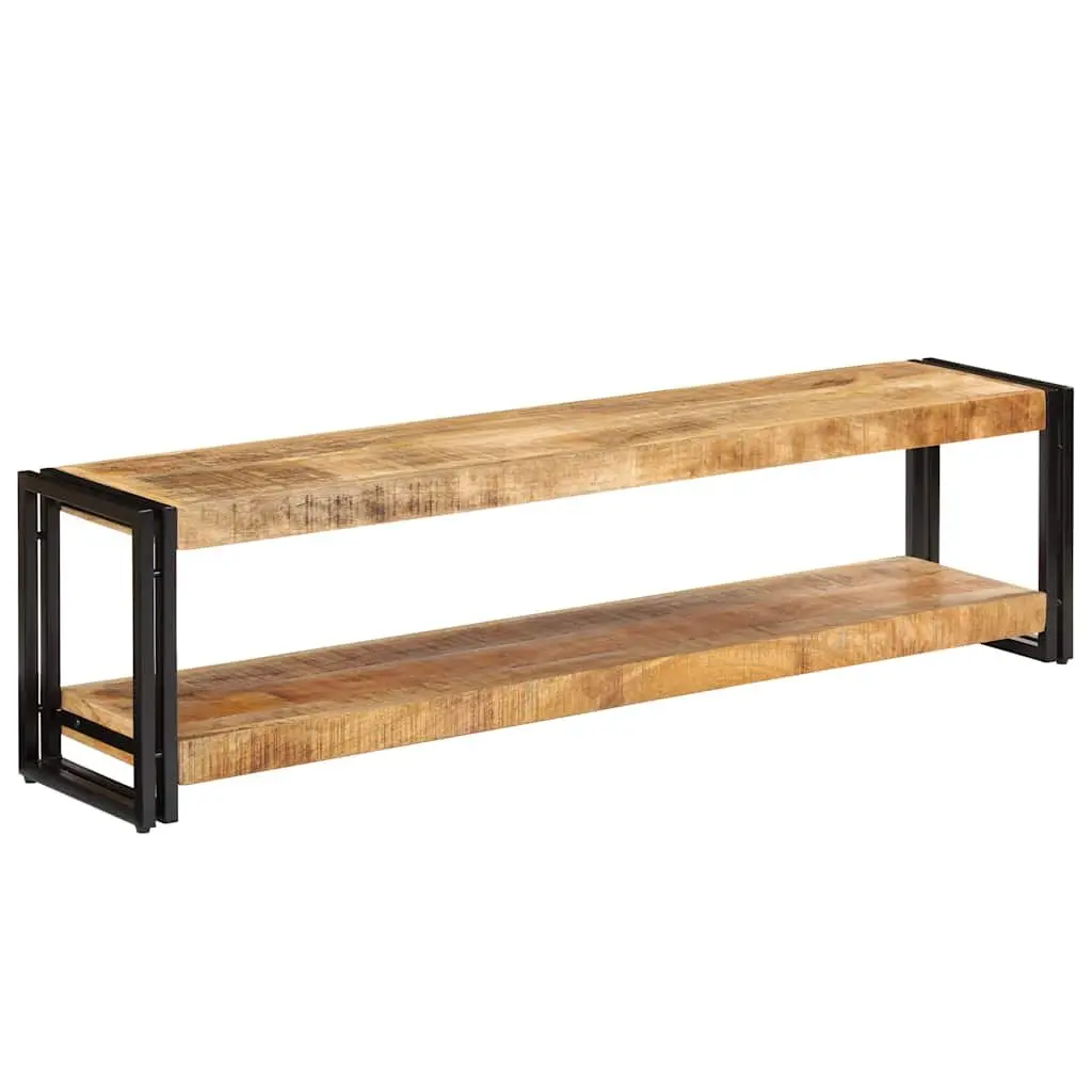 Solid Mango Wood Vintage TV Cabinet 150x30x40 cm