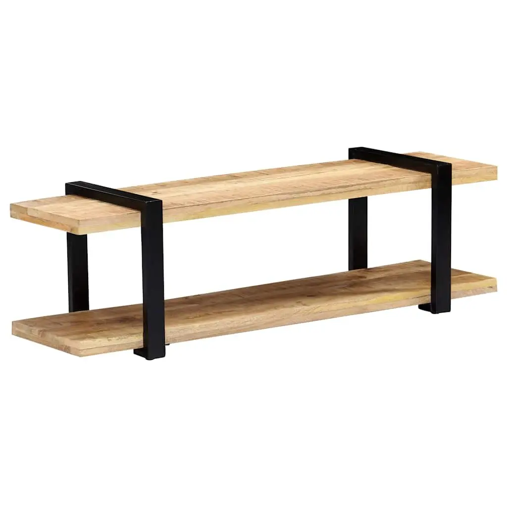 Solid Mango Wood TV Cabinet 130x40x40 cm in Brown