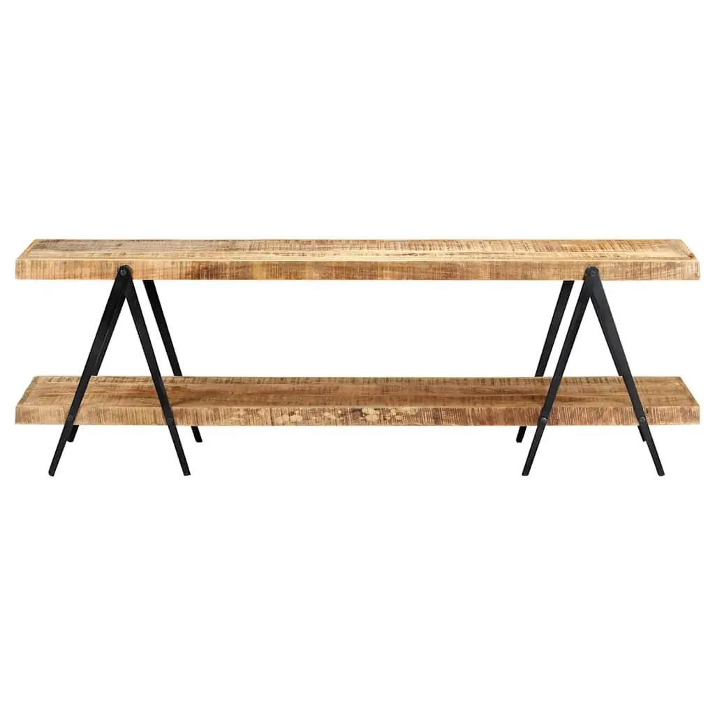 TV Cabinet 160x40x50 cm Solid Mango Wood Unit