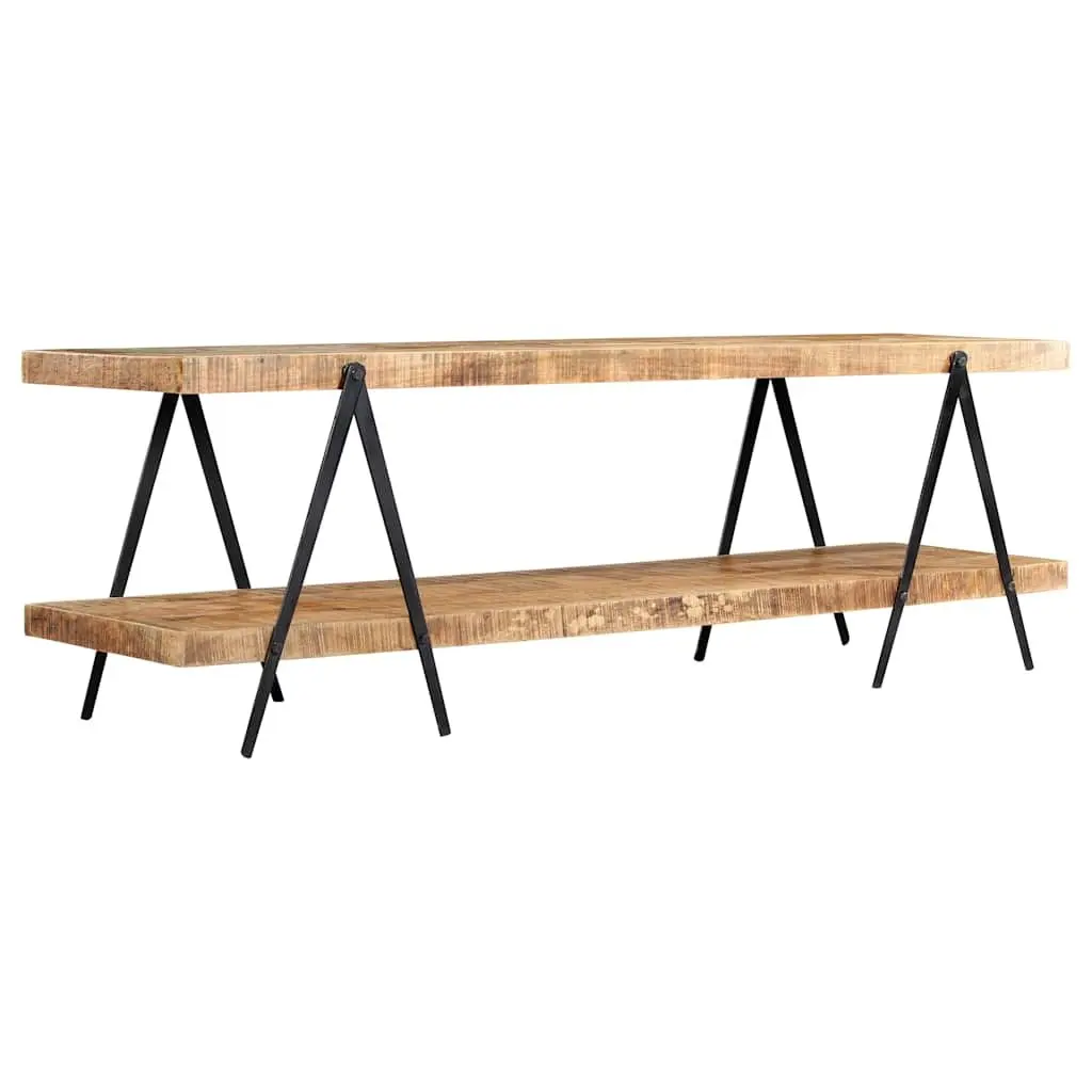TV Cabinet 160x40x50 cm Solid Mango Wood Unit